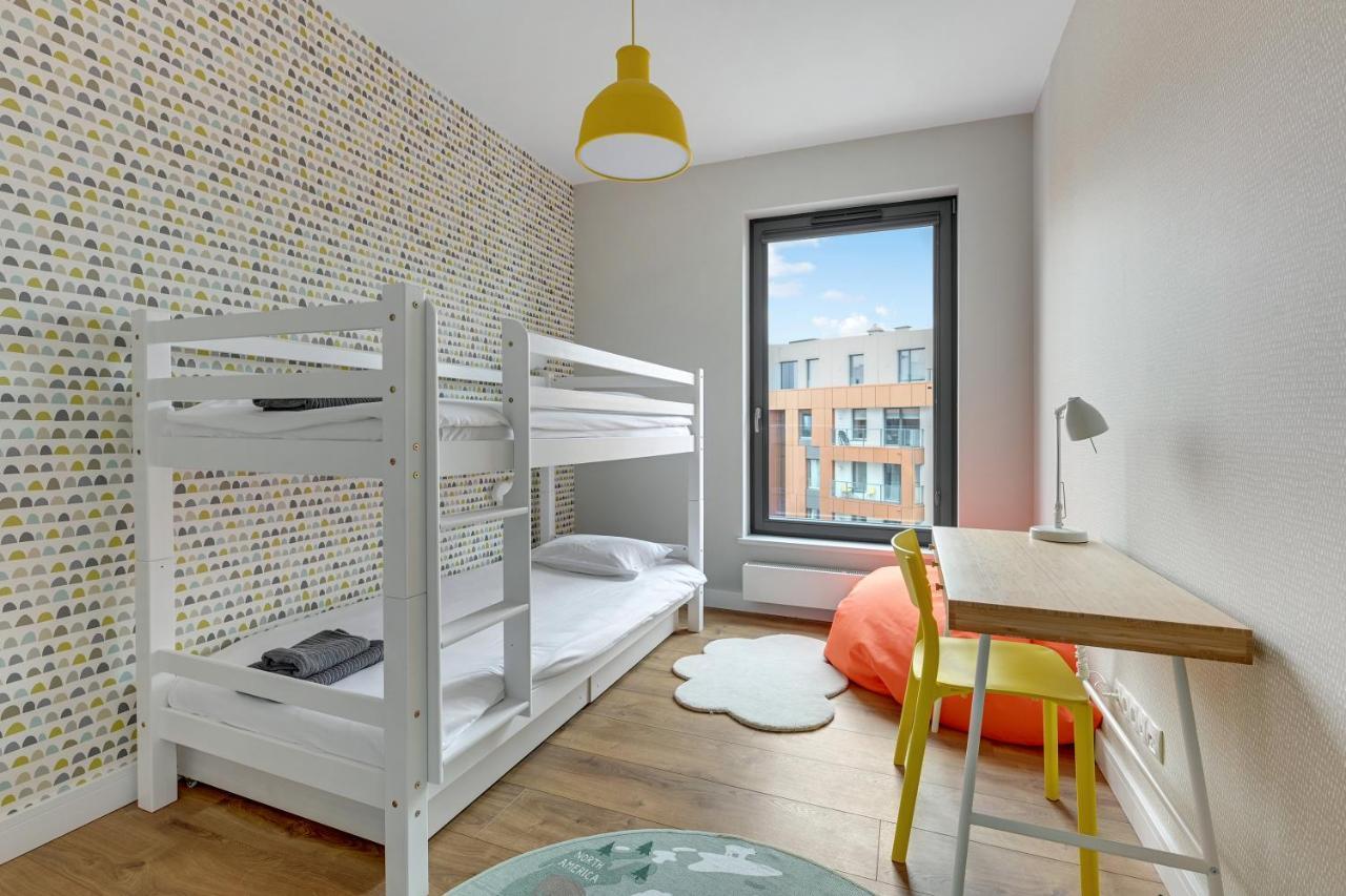 Premium Family & Business Old Town Riverside Apartment With Parking Gdansk Exterior photo