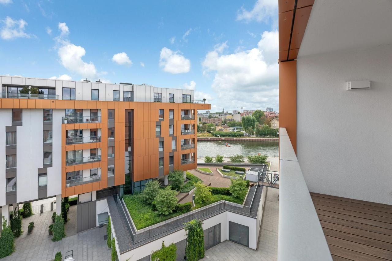 Premium Family & Business Old Town Riverside Apartment With Parking Gdansk Exterior photo